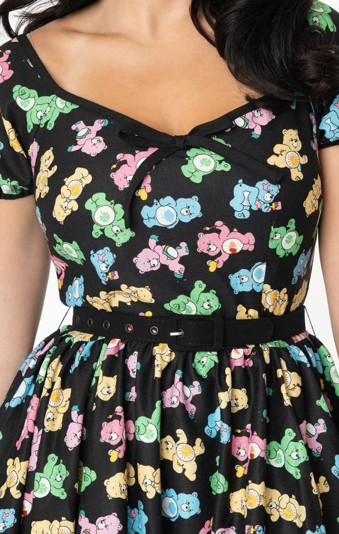 Unique Vintage X Care Bears Hannah Playtime Swing Dress 6 Unique Vintage X Care Bears Hannah Playtime Swing Dress