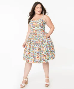 Unique Vintage Darcy Owl Print Swing Dress 11 Unique Vintage Darcy Owl Print Swing Dress