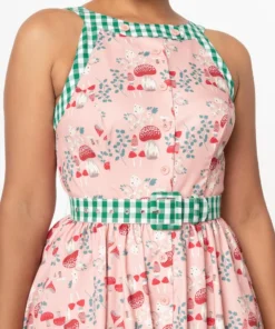 Unique Vintage Maxine Mushroom Dress