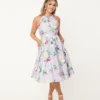 Unique Vintage Floral Lombard Dress