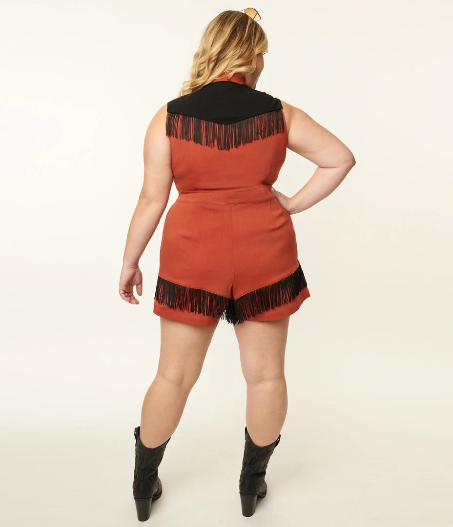 Unique Vintage Rodeo Ready Romper 8 Unique Vintage Rodeo Ready Romper