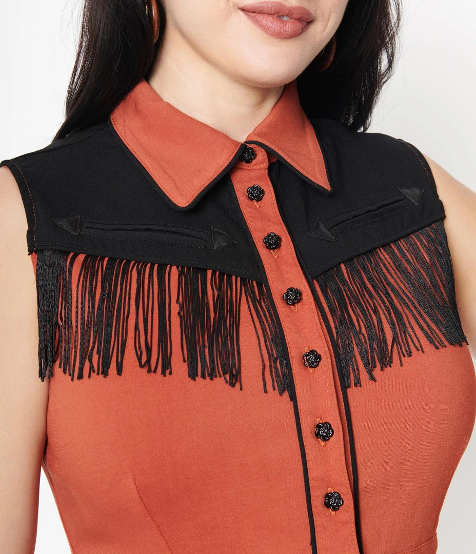 Unique Vintage Rodeo Ready Romper 6 Unique Vintage Rodeo Ready Romper