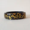 Bow & Crossbones Billie Lucite Confetti Bracelet - Black Russian Accessories