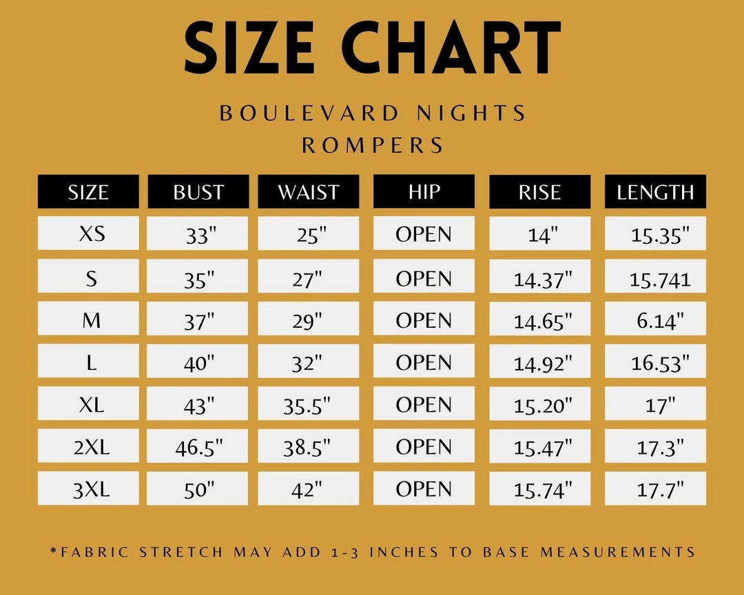 Boulevard Nights Romper - Tiki Charlie 6 Boulevard Nights Romper - Tiki Charlie