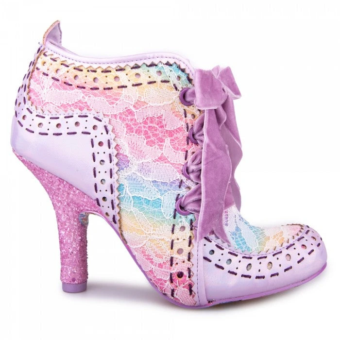 Irregular Choice Abigail's 3rd Party Shoes - Pink Pastel Rainbow 4 Irregular Choice Abigail's 3rd Party Shoes - Pink Pastel Rainbow