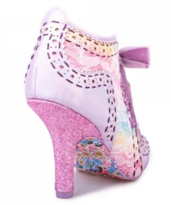 Irregular Choice Abigail's 3rd Party Shoes - Pink Pastel Rainbow 10 Irregular Choice Abigail's 3rd Party Shoes - Pink Pastel Rainbow