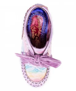 Irregular Choice Abigail's 3rd Party Shoes - Pink Pastel Rainbow 9 Irregular Choice Abigail's 3rd Party Shoes - Pink Pastel Rainbow