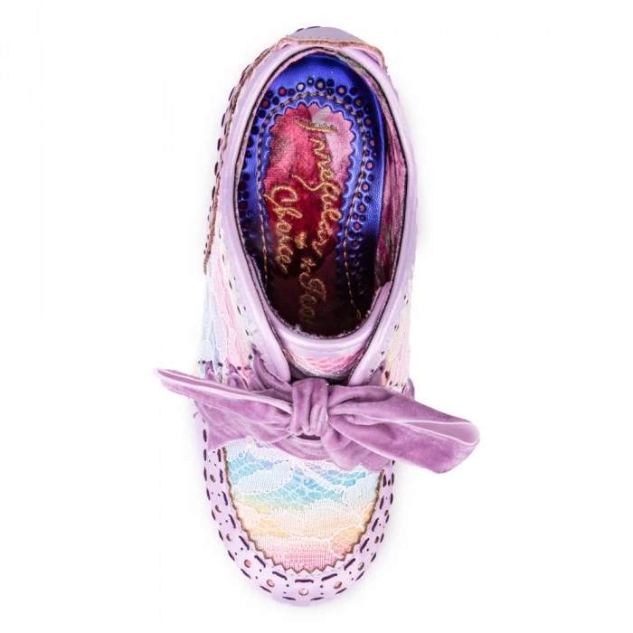 Irregular Choice Abigail's 3rd Party Shoes - Pink Pastel Rainbow 5 Irregular Choice Abigail's 3rd Party Shoes - Pink Pastel Rainbow