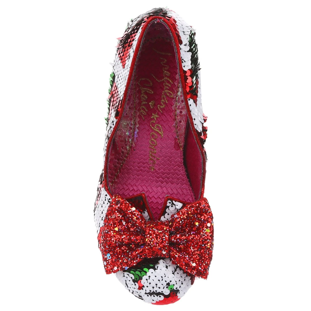 Irregular Choice Nick Of Time Shoes - Red & White 6 Irregular Choice Nick Of Time Shoes - Red & White