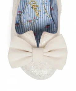 Irregular Choice Nick Of Time Shoes - White