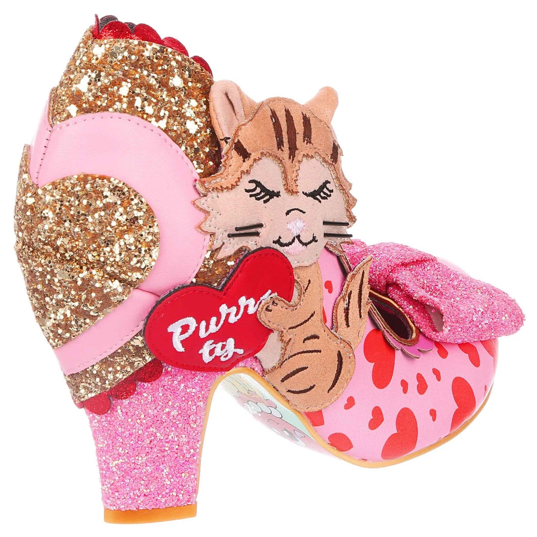 Irregular Choice Smitten Kitten Shoes - Pink 6 Irregular Choice Smitten Kitten Shoes - Pink