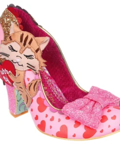 Irregular Choice Smitten Kitten Shoes - Pink