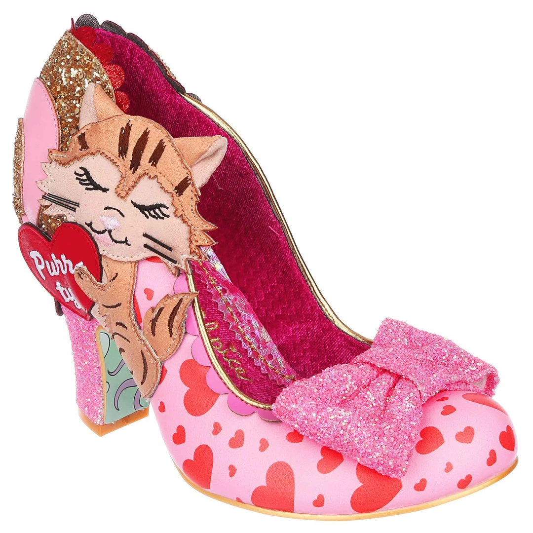 Irregular Choice Smitten Kitten Shoes - Pink 3 Irregular Choice Smitten Kitten Shoes - Pink