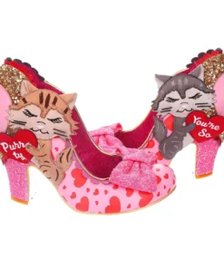 Irregular Choice Smitten Kitten Shoes - Pink 11 Irregular Choice Smitten Kitten Shoes - Pink
