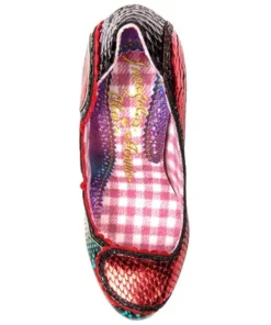 Irregular Choice Dare You Shoes - Black/Red 10 Irregular Choice Dare You Shoes - Black/Red