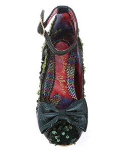 Irregular Choice Trellis Shoes - Green 11 Irregular Choice Trellis Shoes - Green