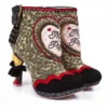 Irregular Choice Fierce Piggy Boots