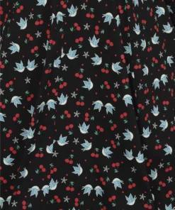 Collectif Meg Swallows & Cherries Swing Dress 11 Collectif Meg Swallows & Cherries Swing Dress