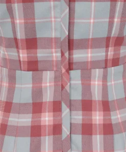 Collectif Demira Princess Check Pencil Dress