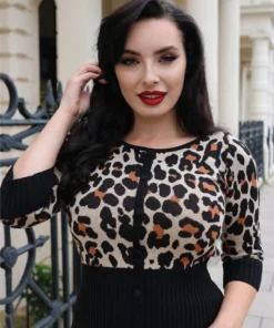 Collectif Erian Leopard Sweater