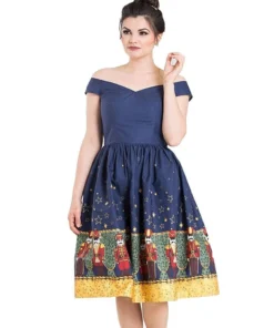 Hell Bunny Nutcracker 50's Dress