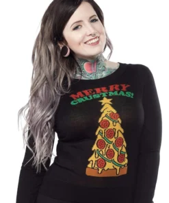 Sourpuss Merry Crustmas Sweater Sourpuss Clothing
