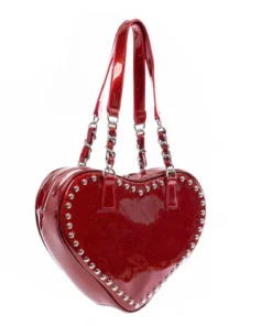 Lux De Ville Tainted Love Tote - Red Rum Sparkle
