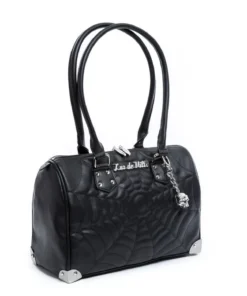Lux De Ville Maltese Medium Tote - Black Matte