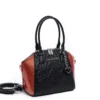 Lux De Ville Lady Lux Medium Tote - Black & Coral Sparkle