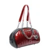 Lux De Ville Roulette Tote - Black & Red Rum Sparkle