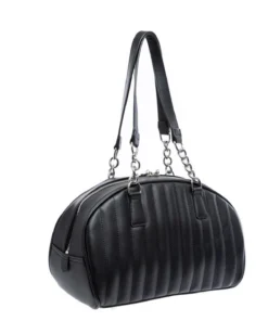 Lux De Ville Roulette Tote - Black Matte