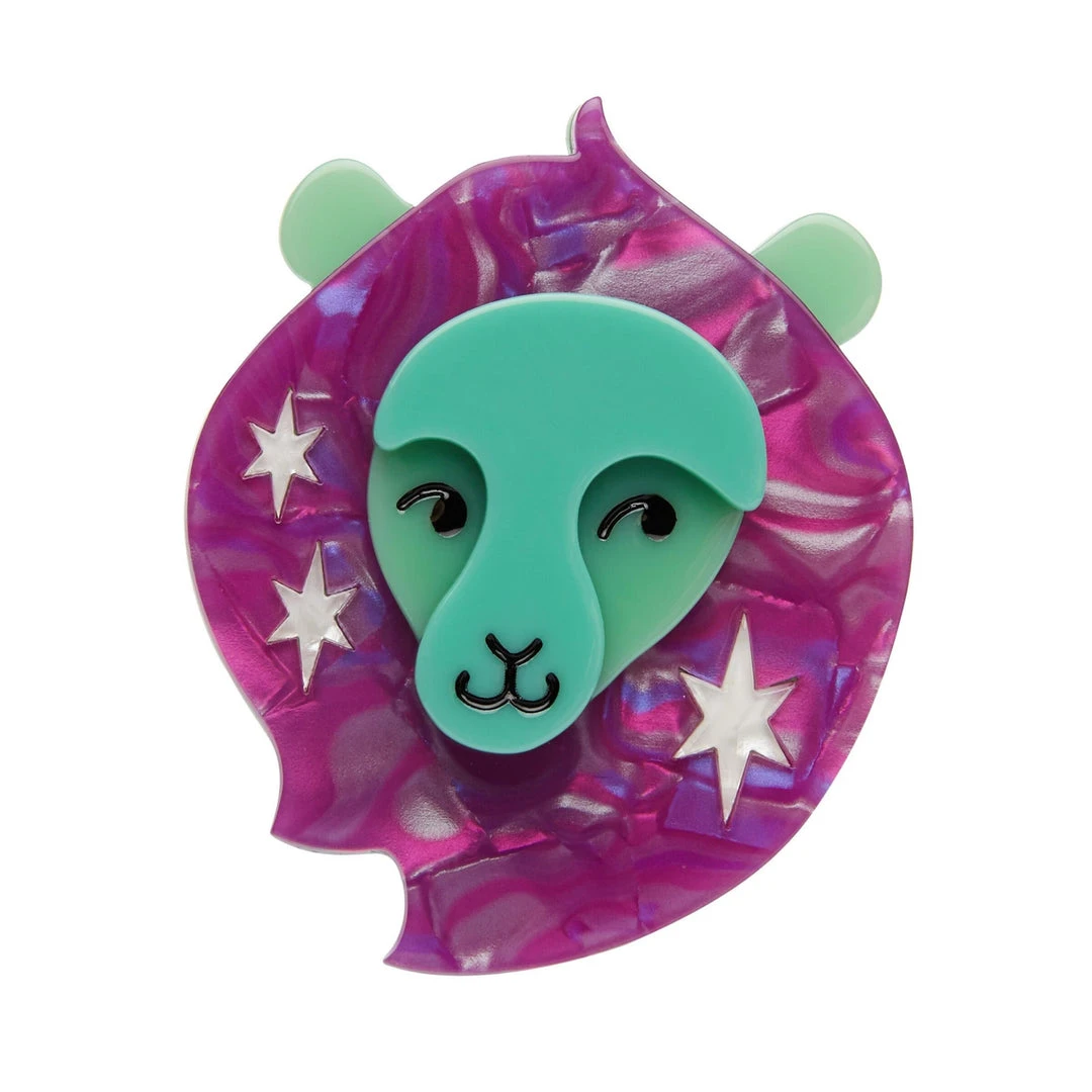 Erstwilder Leo The Leader Brooch 3 Erstwilder Leo The Leader Brooch