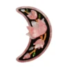 Erstwilder Art Nouveau Steel Magnolias Brooch - Pink