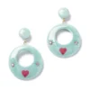 Splendette Valentine's Baby Doll Starburst Earrings