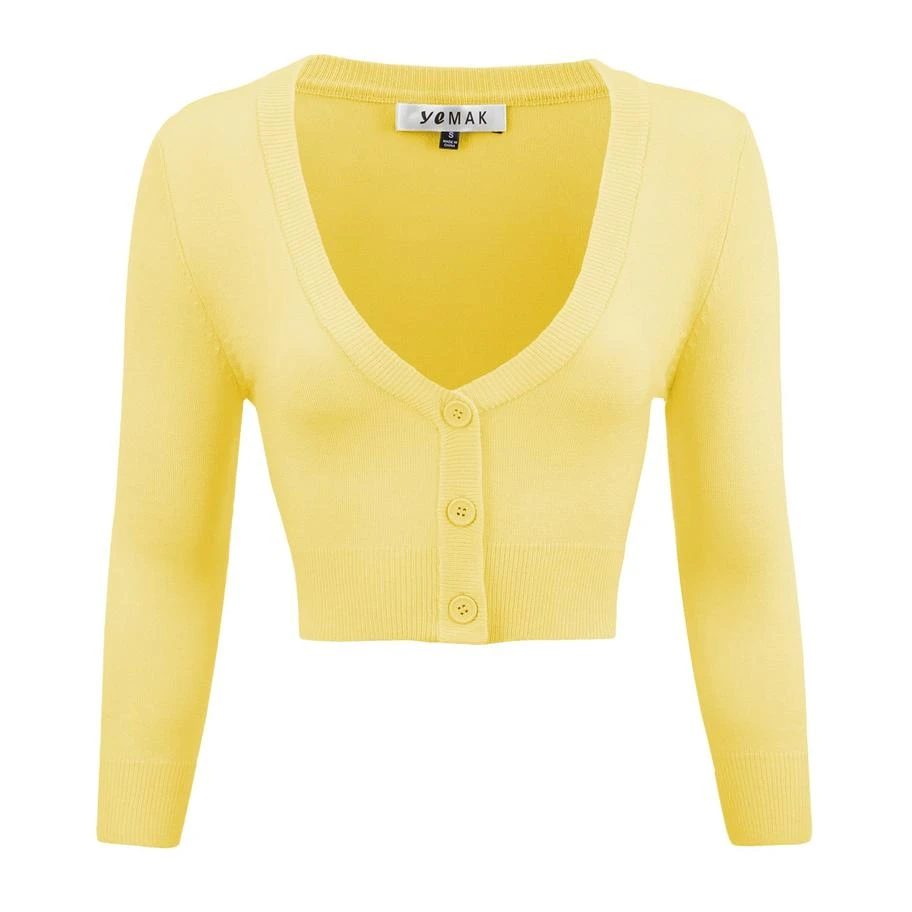 MAK Cropped Cardigan (Various Colours) Tops 7 MAK Cropped Cardigan (Various Colours) Tops
