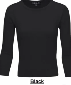 MAK 3/4 Sleeve Crewneck Sweater - Various Colours