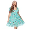 Sourpuss Clothing Sourpuss Christmas Kitties Cream Puff Dress