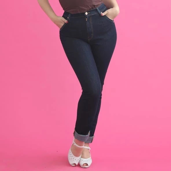 Lady K Loves Classic Jeans - Indigo 3 Lady K Loves Classic Jeans - Indigo