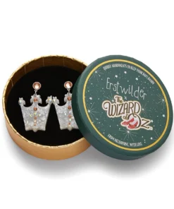 Erstwilder X The Wizard Of Oz The Good Witch's Crown Earrings