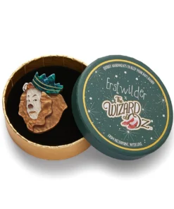 Erstwilder X The Wizard Of Oz Cowardly Lion Brooch