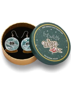 Erstwilder X The Wizard Of Oz Crystal Ball Earrings