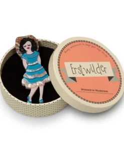 Erstwilder Rockabilly Queen Brooch
