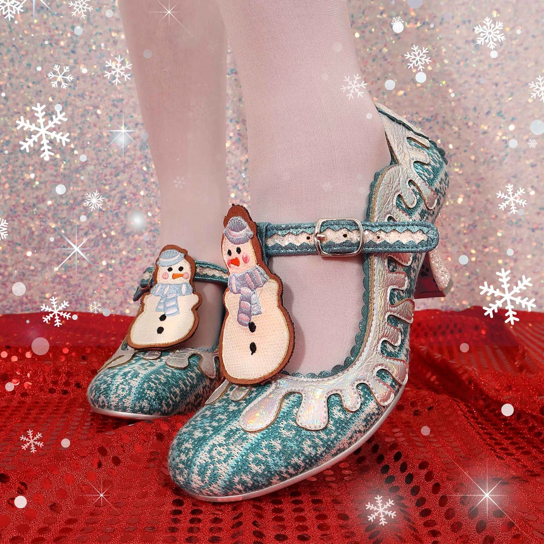 Irregular Choice Frosty Friends Shoes 10 Irregular Choice Frosty Friends Shoes