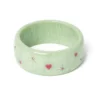 Splendette Valentine's Sweet Pea Starburst Bangle Extra Wide - Duchess
