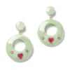 Splendette Valentine's Sweet Pea Starburst Earrings