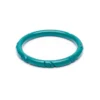 Splendette Narrow Jade Green Heavy Carve Fakelite Bangle