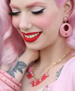 Splendette Valentine's Set Of 6 Pastel Hair Slides