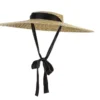 Suzie's Bombshell Boutique Accessories Bombshell Bo-Peep Large Brimmed Straw Hat