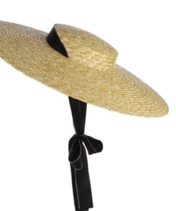 Suzie's Bombshell Boutique Accessories Bombshell Bo-Peep Large Brimmed Straw Hat