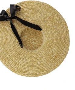 Suzie's Bombshell Boutique Accessories Bombshell Bo-Peep Large Brimmed Straw Hat 13 Suzie's Bombshell Boutique Accessories Bombshell Bo-Peep Large Brimmed Straw Hat